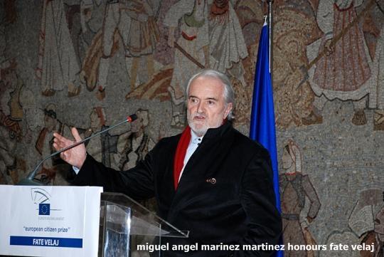 miguel angel martinez martinez-vice president of european parliament